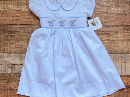 Ruth and Ralph White Smocked Angel Dress NWT- Size 3T Hot on Sale