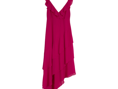 Show Me Your Mumu Hot Pink Ruffle Dress NWT- Size S Cheap