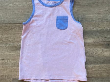 Cat & Jack Pink Blue with Pocket Tank Top- Size 4T (see notes) Fashion