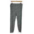 Jockey Grey Animal Print Leggings- Size XL (Inseam 27 ) Sale