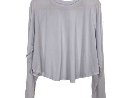 All in Motion Gray Thumb Hole Cuff Long Sleeve Tee- Size XL on Sale