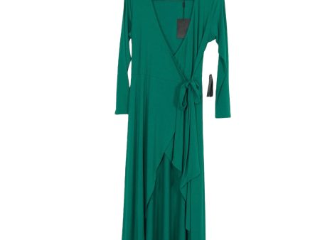 11 Honore Green Wrap Dress NWT- Size 1 (US 14 16) Sale