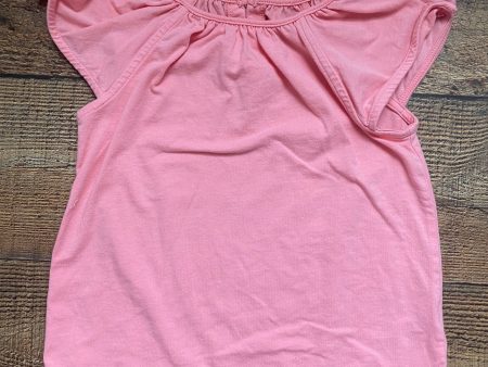 Carter s Coral Flutter Sleeve Top- Size 4T Online Sale