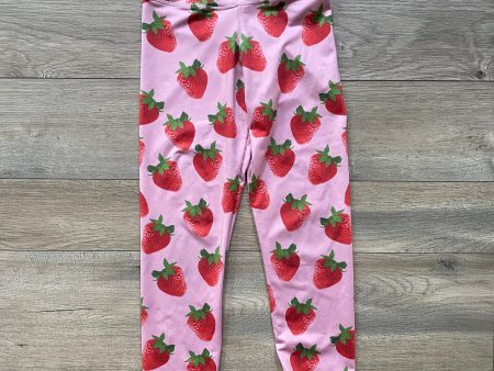 LavaLoka Pink Strawberry Leggings- Size XS For Discount