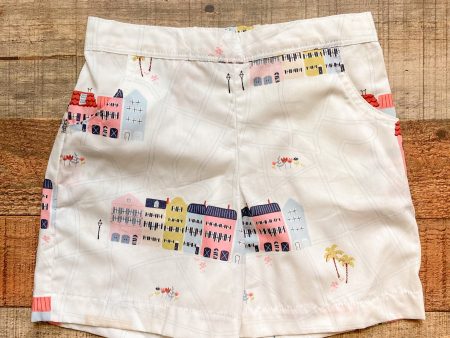 Urbane Baby + Kids Cream Charleston Rainbow Row Shorts- Size 4T Supply