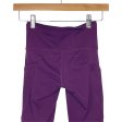 Lululemon Plum with Pockets Cropped Leggings- Size 2 (Inseam 24 ) Hot on Sale