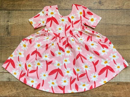 Hanna Anderson Pink Floral Dress NWT- Size 3T Fashion