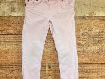 Carter s Pink Frayed Hem Pants- Size 4T Hot on Sale