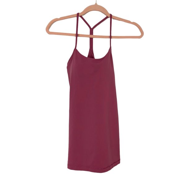 Lululemon Plum Built in Bra Tank- Size 6 Discount