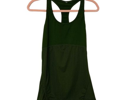 Fabletics Olive Cinched Side RacerbackTank- Size ~M (see notes) For Discount