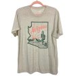 Kaeraz Oatmeal Heather Arizona Tee- Size L Discount