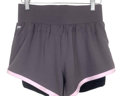 Fabletics Purple Running Shorts with Biker Lining- Size XS Hot on Sale