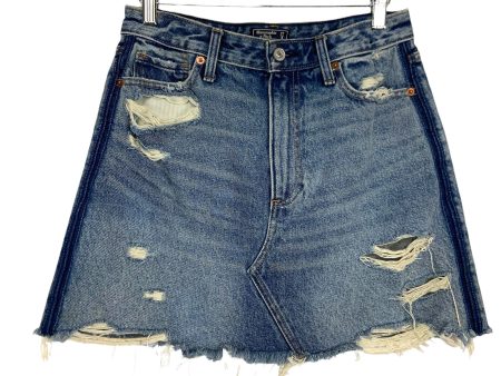 Abercrombie & Fitch Vintage A-Line Denim Skirt- Size 27 4 (see notes) For Discount