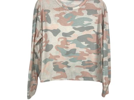 No Brand Pink  Blue White Camouflage Pajama Set- Size ~XS (see notes) Hot on Sale