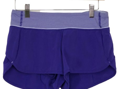 Lululemon Purple Speed Shorts- Size 4 Supply