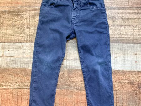 Patachou Navy Adjustable Waist Skinny Jeans- Size 3Y Cheap