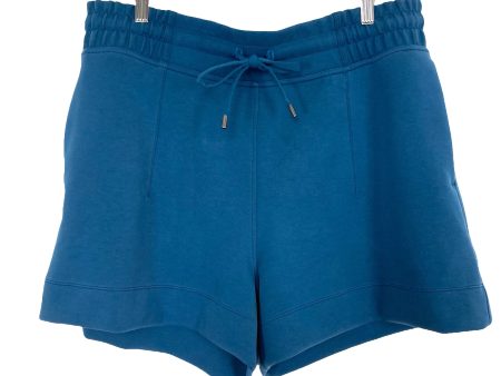 Lululemon Teal Drawstring Sweat Shorts- Size 14 For Cheap