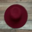 Hinge Red Wool Hat- One Size Cheap