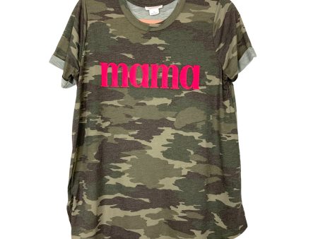 Ingrid & Isabel Camo Mama Tee- Size S Online now