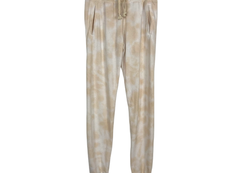 Lulus Cream Tan Tie Dye Sweater and Jogger Set- Size XS For Cheap