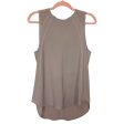 Lululemon Mocha Mesh Cut Out Tank- Size ~6 (see notes) Sale