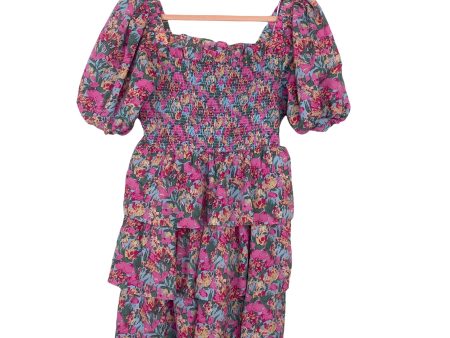 Vici x Destiny Exclusive Floral Tiered Babydoll Dress NWT- Size M (sold out online) Hot on Sale