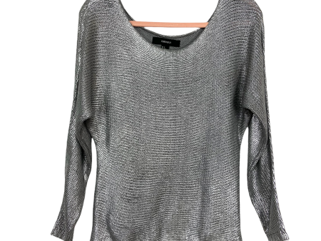 Forever 21 Silver Sweater- Size S For Sale