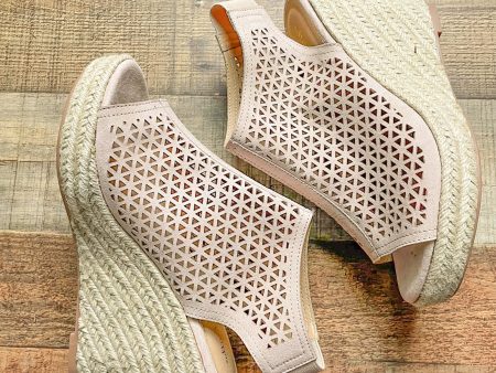 Altar d State Espadrille Wedges- Size 8 Sale