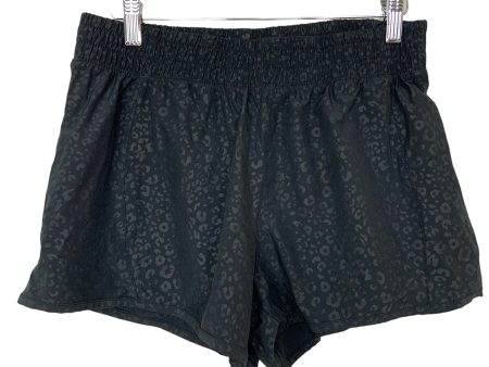 Marika Black with Subtle Pattern Workout Shorts- Size M Cheap