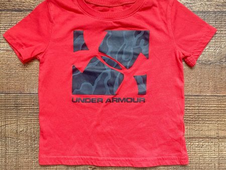 Under Armour Red Black Top- Size 2T Online Hot Sale