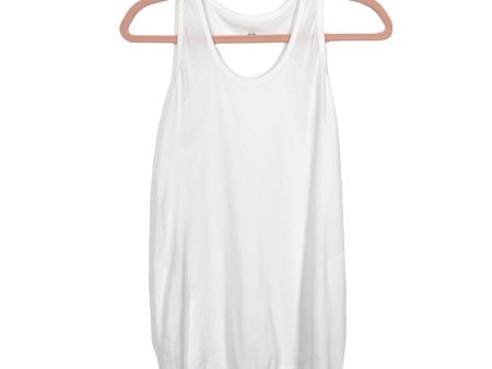 Sweaty Betty White Racerback Tank- Size M Sale