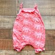 Kickee Pants Pink Printed Romper- Size 6-12M Discount