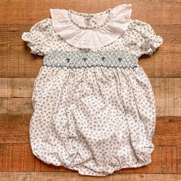 Pukatuka Floral Smocked Bubble- Size 3 (see notes) Online Hot Sale