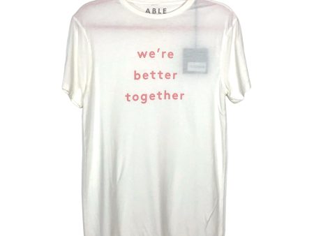 ABLE We re Better Together Tee NWT- Size S Hot on Sale