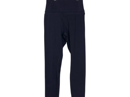 No Brand Navy High Waist Leggings- Size ~S (See Notes - Inseam 23 ) Online Sale