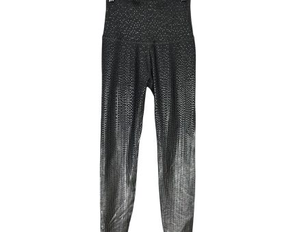 Beyond Yoga Grey with Silver Polka Dots Leggings- Size XS (Inseam 23.5 ) For Sale