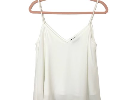 Vici White V-Neck Cami- Size S Sale