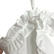 Forever 21 White Ruffle Spaghetti Strap Top- Size S (see notes) on Sale