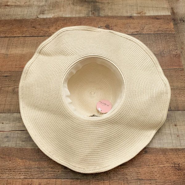 Two Baked Buns Mermaid Straw Hat NWT Hot on Sale