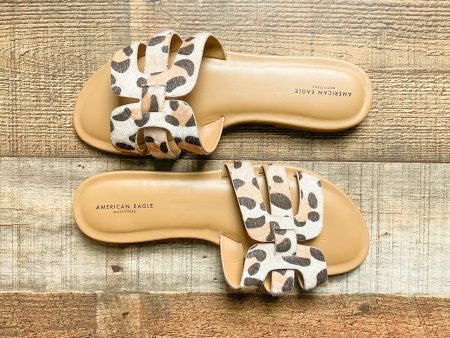 American Eagle Animal Print Hair Sandals- Size 7 Online Sale