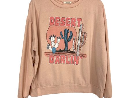 12PM by Mon Ami Desert Darlin  Sweatshirt- Size L Cheap