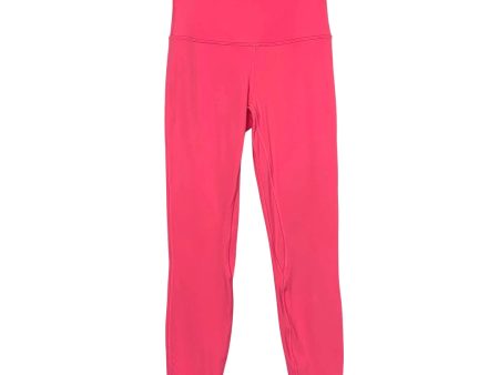 Lululemon Pink Leggings- Size 4 (Inseam 24.5”) Online Hot Sale