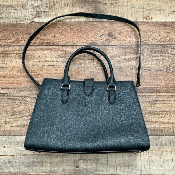 Lauren Ralph Lauren Vintage Black Leather Handbag (LIKE NEW CONDITION) Discount