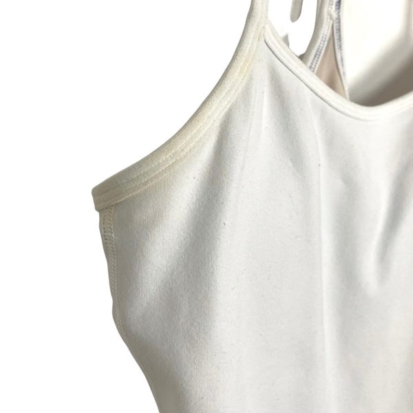 Lululemon White Built In Bra Workout Tank- Size 6 (see notes) Online