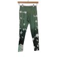 Onzie Green and White Polka Dot Floral Leggings- Size XS (We have matching sports bra, Inseam 24”) For Cheap