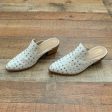 ARider Girl White Studded Heeled Mules- Size 8 For Cheap