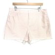 Lauren Conrad White Pink Checker Shorts- Size 16 on Sale