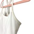 Lululemon White Built In Bra Workout Tank- Size 6 (see notes) Online