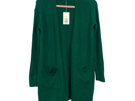 A New Day Dark Green Cardigan NWT- Size XS on Sale