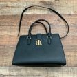 Lauren Ralph Lauren Vintage Black Leather Handbag (LIKE NEW CONDITION) Discount